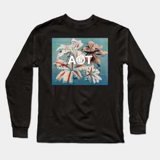 Lilies still life vintage flowers Long Sleeve T-Shirt